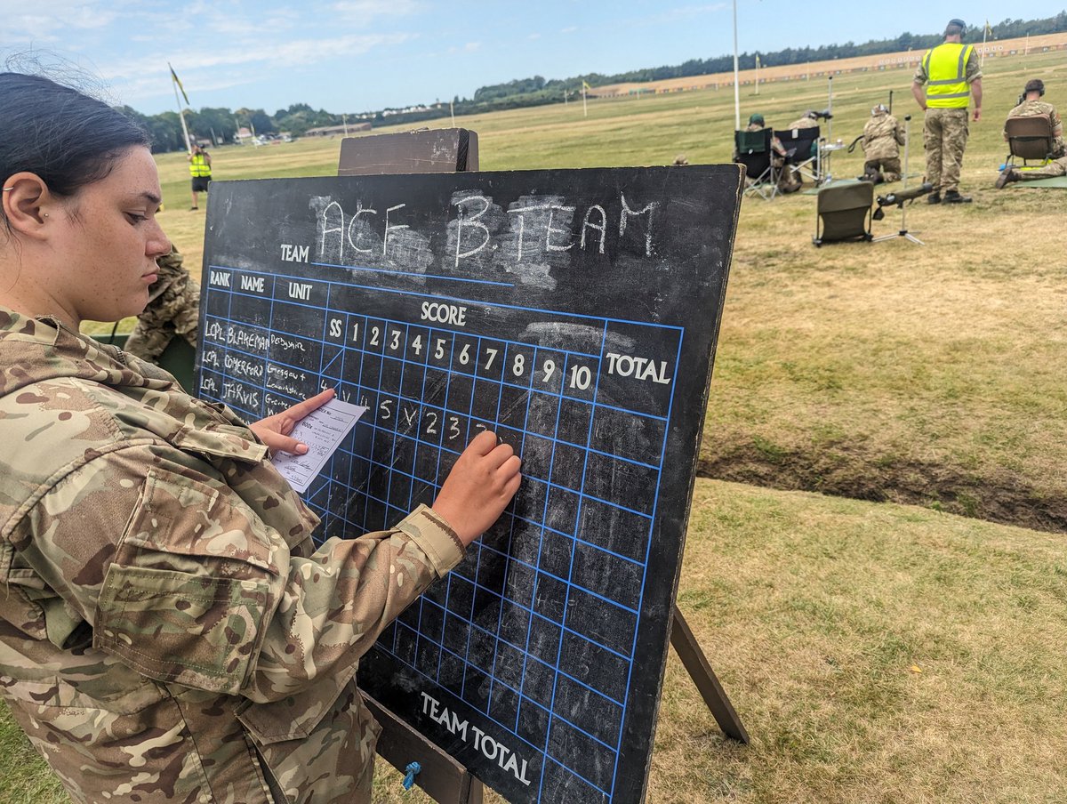 ACFShooting's tweet photo. As ISCRM comes to a close we are heading to the presentations. The cadets have done themselves, their units and the ACF proud. Well done to all. Looking forward to seeing you collect your trophies and medals. #ISCRM @ArmyCadetsUK @ColCadetsACF https://t.co/SSyAuVtX80
