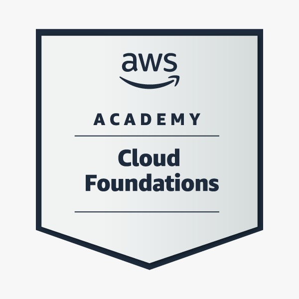 DebolinaGupta4's tweet photo. Got a badge🤝
#awsacademy #clouddoundations #course https://t.co/sqgnNMhJ7C