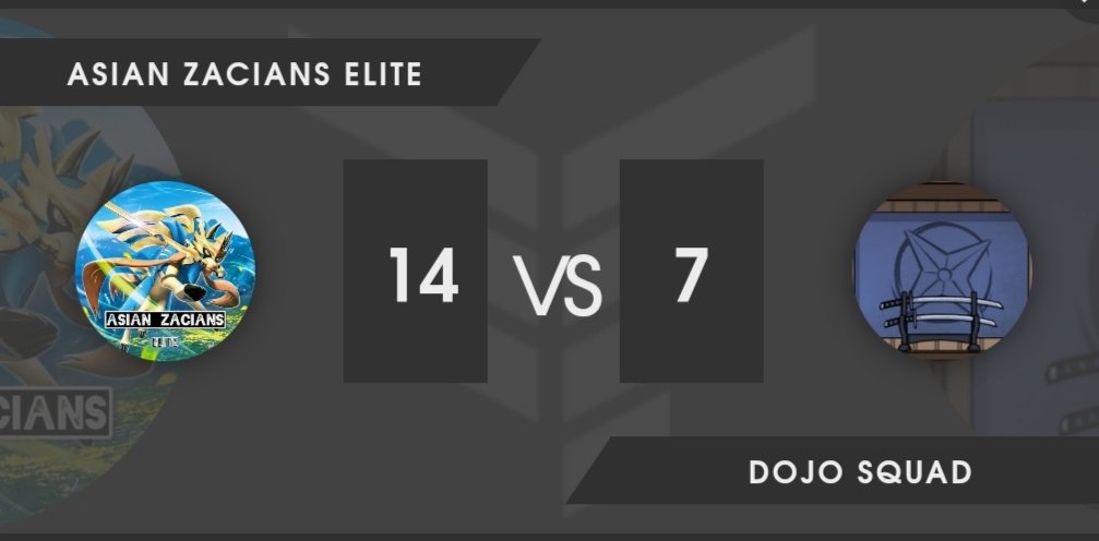Bout 05: Moving into the Top 8 with this victory against  <a href="/DOJOSQUAD_pogo/">DOJO SQUAD</a>, ggs to them! 
Consistent team effort and sweep from Ahemad0007 helped to secure this bout. 
Keeping APAC alive in KOTH☺ 
Onto the next challenge! 💪