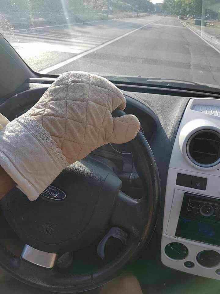 Quando togli l'auto dal forno 

#caldo