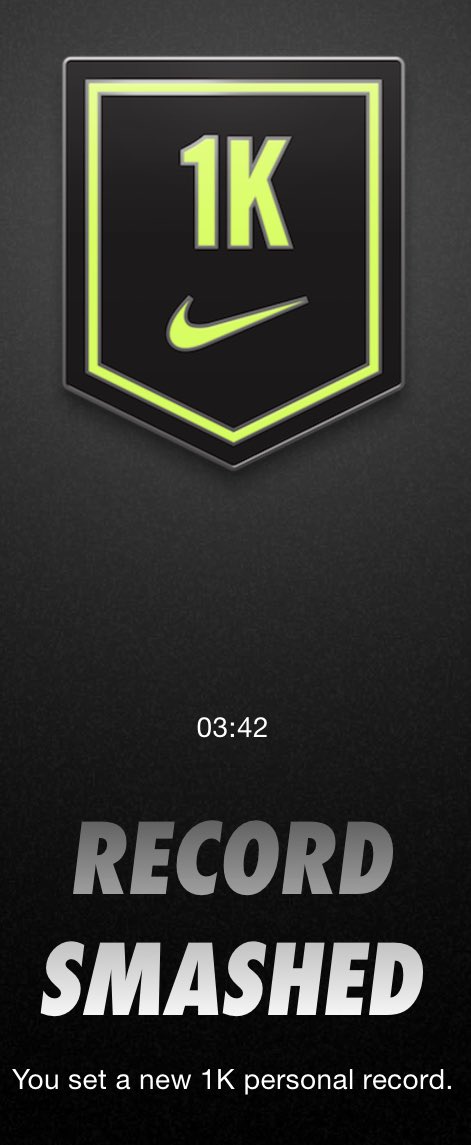 Recovering nicely from last month’s hay fever and asthma attacks… mixing in shorter runs this month seems to be working out well so far 🏃🏻‍♂️
A personal 1k record today was a much needed boost ⚡️