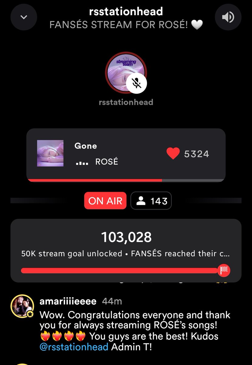 muse312vanilla's tweet photo. 100k now y'all only 20H from the 50k celebration. JOIN fansé's channel y'all because it's ours if we didn't support them then who are WE ? For those who interested but didnt have spotify/apple music premium do contact @RHQOFC team 🤩😍😘
#rosé #fansé's #supportourchannel https://t.co/DRtXeJE74a