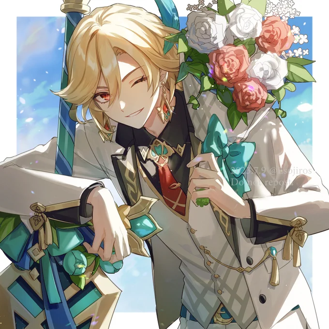 カーヴェはぴば!!#原神 #GenshinImpact#カーヴェ生誕祭2023 