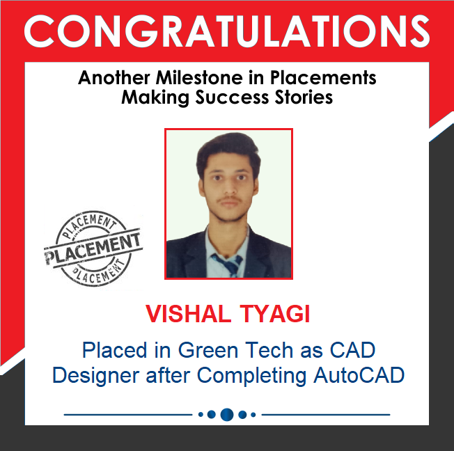 zenusinfotech's tweet image. Warmest congratulations to Vishal Tyagi on your achievement. 💫
Zenus Infotech  wishes you a great success and prosperity. Congratulations on your new job! 🥇
#Zenusinfotech #caddesigner #engineer #placement #job #jobs #career #careers #opportunity #congratulations #wishes