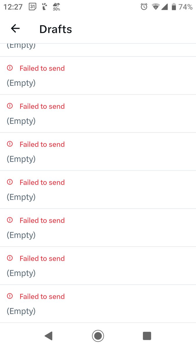 lazysupper's tweet photo. Current state of Twitter.

#FailedToSend would be a great title for the limited series that AppleTV+ is no doubt going to make when this whole mess is over. https://t.co/MxMuNHT9vf