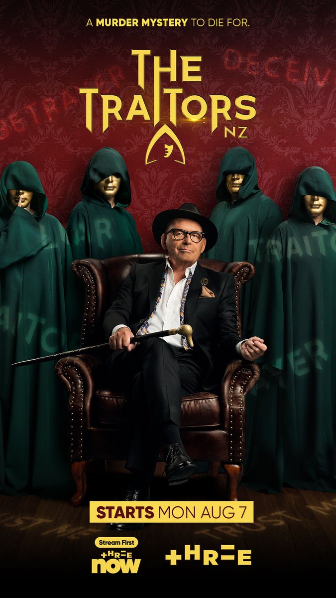 I stopped playing games for a moment how did I end up here #TheTraitorsNZ Airing on August 7th <a href="/ThreeNewZealand/">Three</a> <a href="/southpacificpix/">SouthPacificPictures</a>