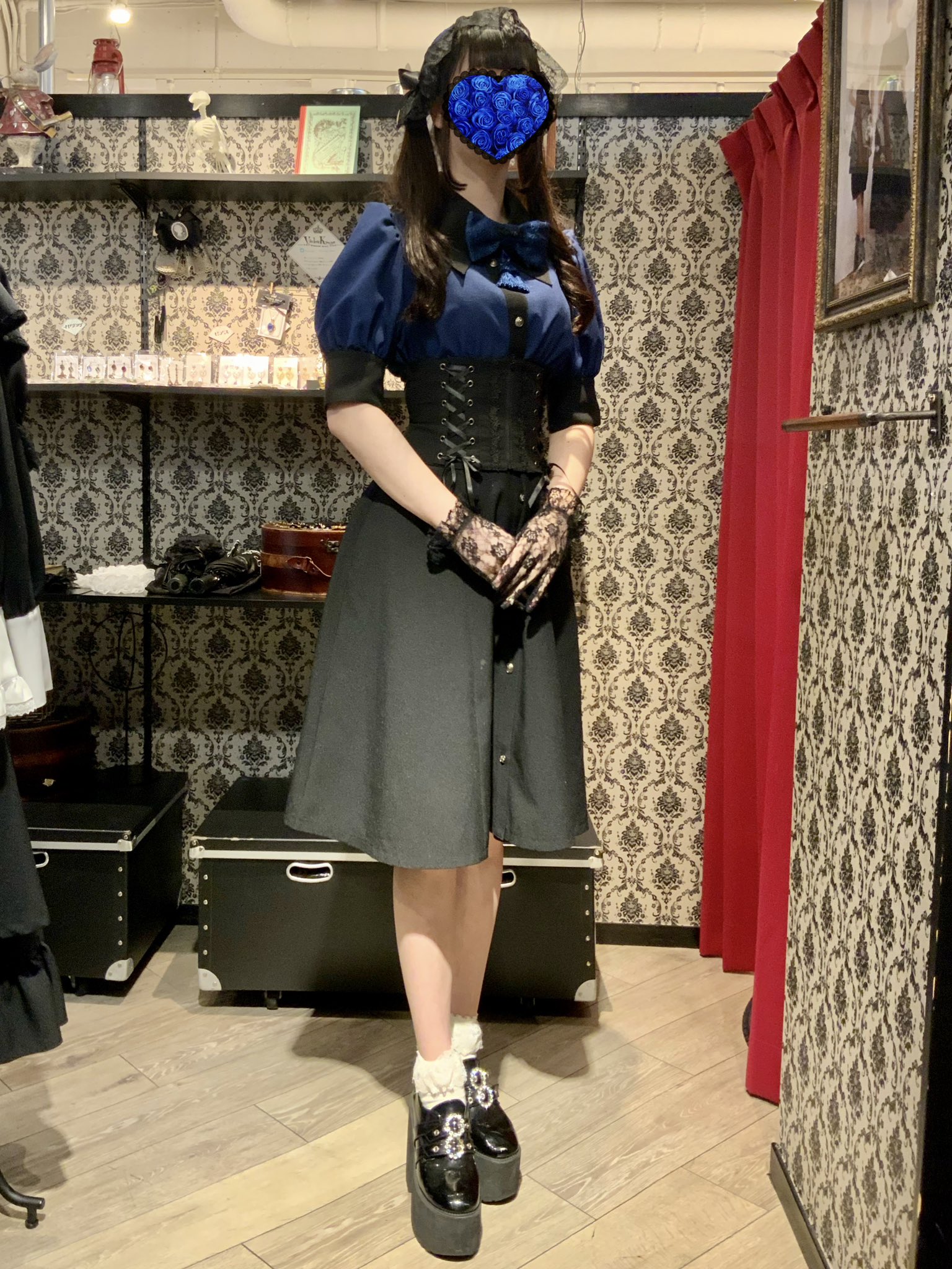 秋田市 美品ミホマツダ ゴスロリロリータ 原宿MIHO MATSUDA
