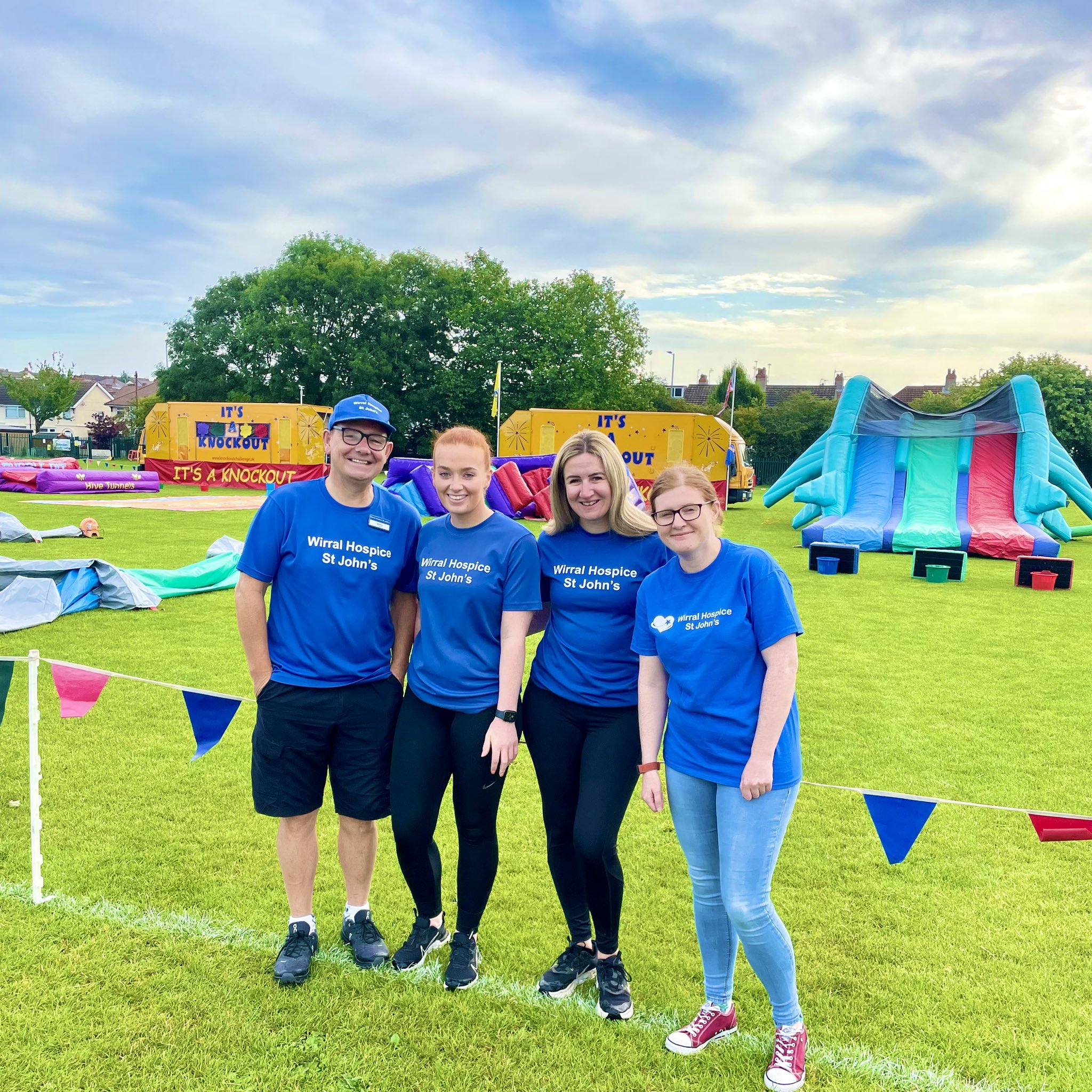 Wirral Hospice St John's on Twitter "💙😎 Our ItsAKnockout is today! 10