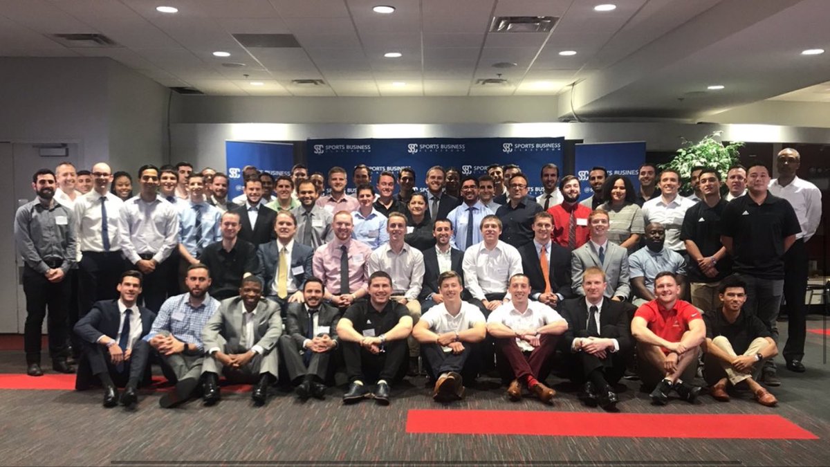 TheMotivATUR's tweet photo. I would not recommend @SportsBizClass if you are not ready to have a life-altering 🏀 experience. Memories, friends, and opportunities that will last a lifetime…
@TheBenchMobNBA 
#BreakIntoBasketball
#SBCalumni https://t.co/DuBa9a6Dkj
