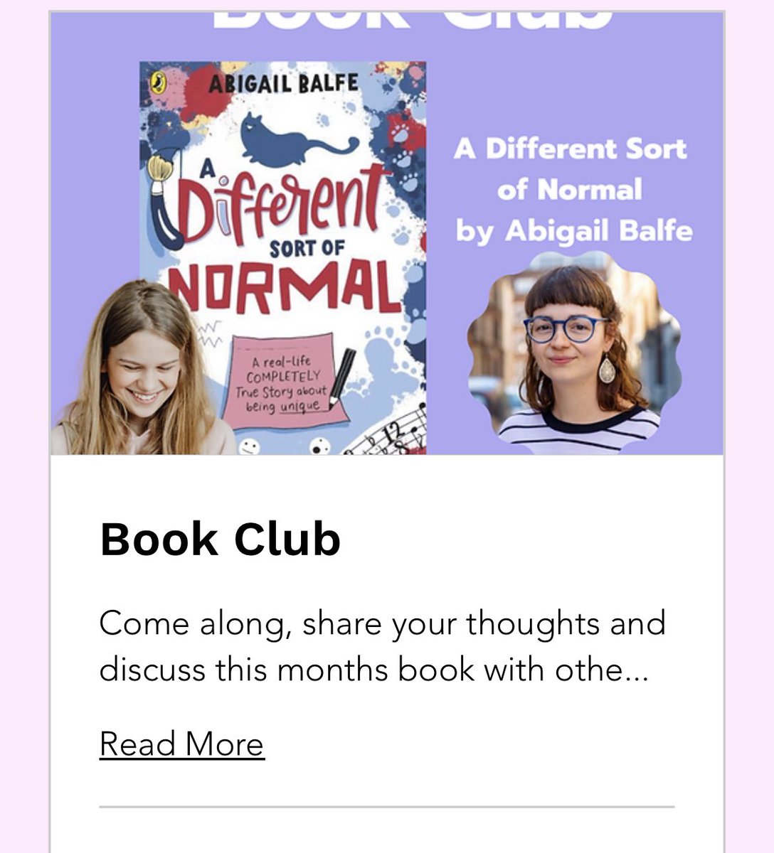 A neurodivergent book club for neurodivergent kids (10+) run by a neurodivergent facilitator and author? Join me on July 27th (18.00) to discuss A Different Sort Of Normal by @abigailbalfe as one of the fabulous summer activities led by @bemoreUncommon🙏🏻 bemoreuncommon.com/service-page/b…