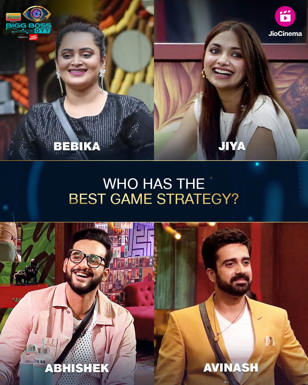 JioCinema on Twitter "Kiska game hai strong? Tell us in the comments