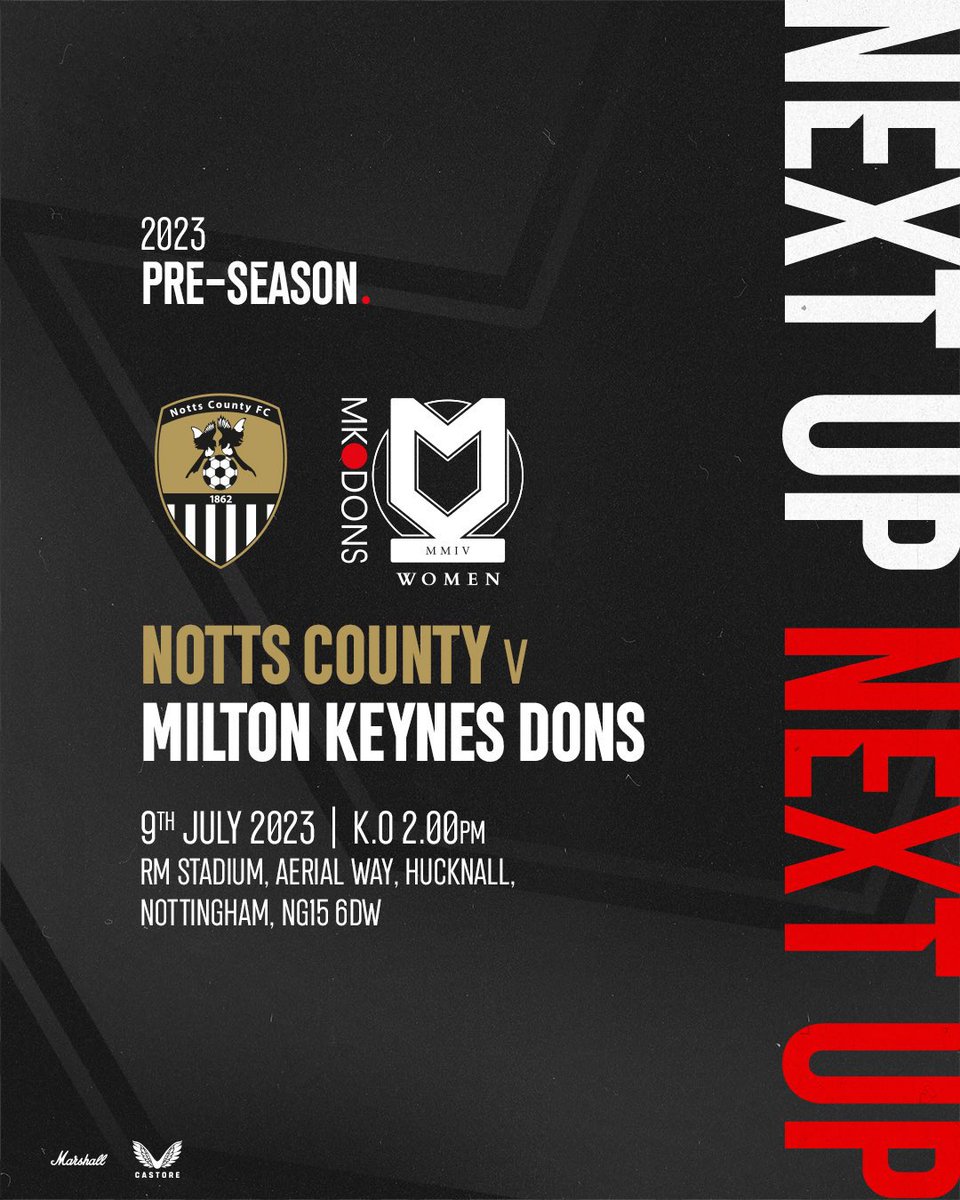 MKDonsFCWomen's tweet photo. GAMEDAY ⚽️

We travel to @NCFC_Women today in our first of 7 pre-season friendlies.

⏰ The game will be split into 3x30 minute thirds.

🗣️ Updates will be provided after the end of each third.

#COYD #MKDons https://t.co/A39lbqSmj4