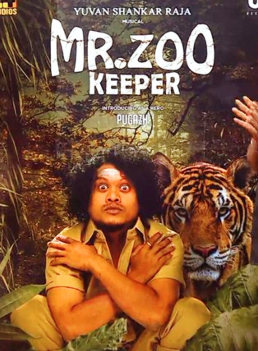 #MRZooKeeper Second Look ✨

Introducing @VijaytvpugazhO as Hero.
A @thisisysr Musical ❤️

#Pugazh #YuvanShankarRaja #CookWithComali4