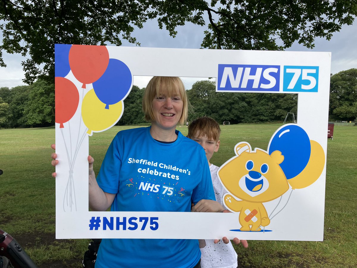 #NHS75 Graves Junior park run