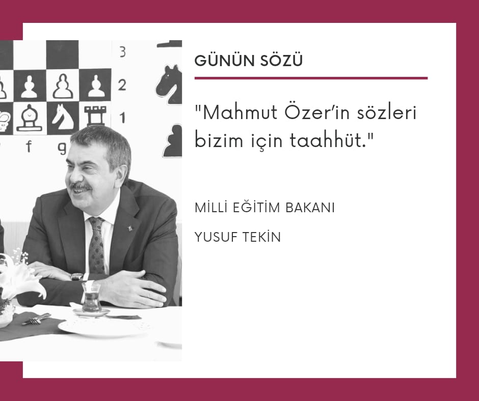 Sayın bakanım <a href="/Yusuf__Tekin/">Yusuf Tekin</a> , artık SÖZ doğrultusunda açıklayın şu Takvimi. Öğretmenler artık sizin özellikle tavır koyduğunuzu, değersiz gördüğünüzü, onemsenmedigini düşünmeye başladı. Dünya alem bunu gördü. Siz görmediniz.
ÖĞRETMENLER DEĞERLİDİR 

#TaahhütVarBütçeVarEkNerede