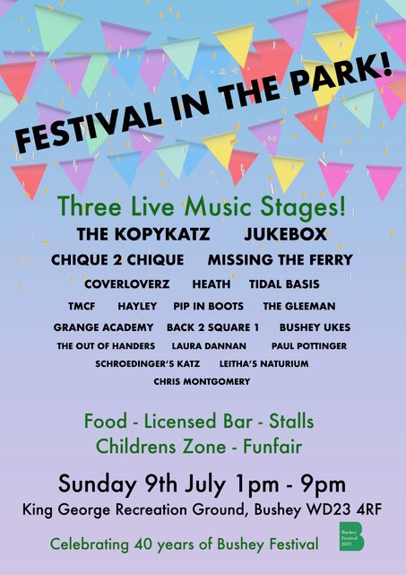 It’s today. Be there!