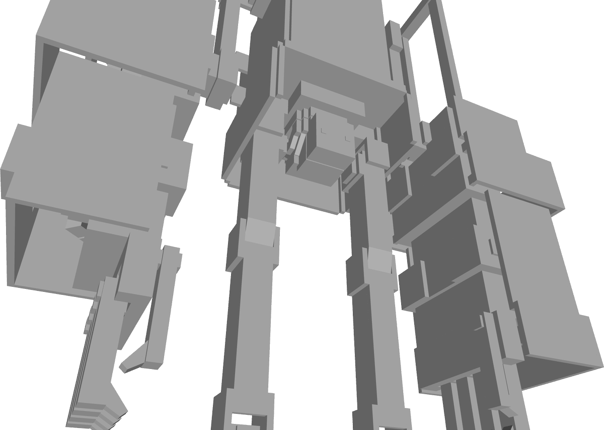 Nuanulla's tweet photo. Goliath Biped

#NieRAutomata #ニーアオートマタ #Blockbench #OptiFine #Minecraft https://t.co/pgYBcVTkOO