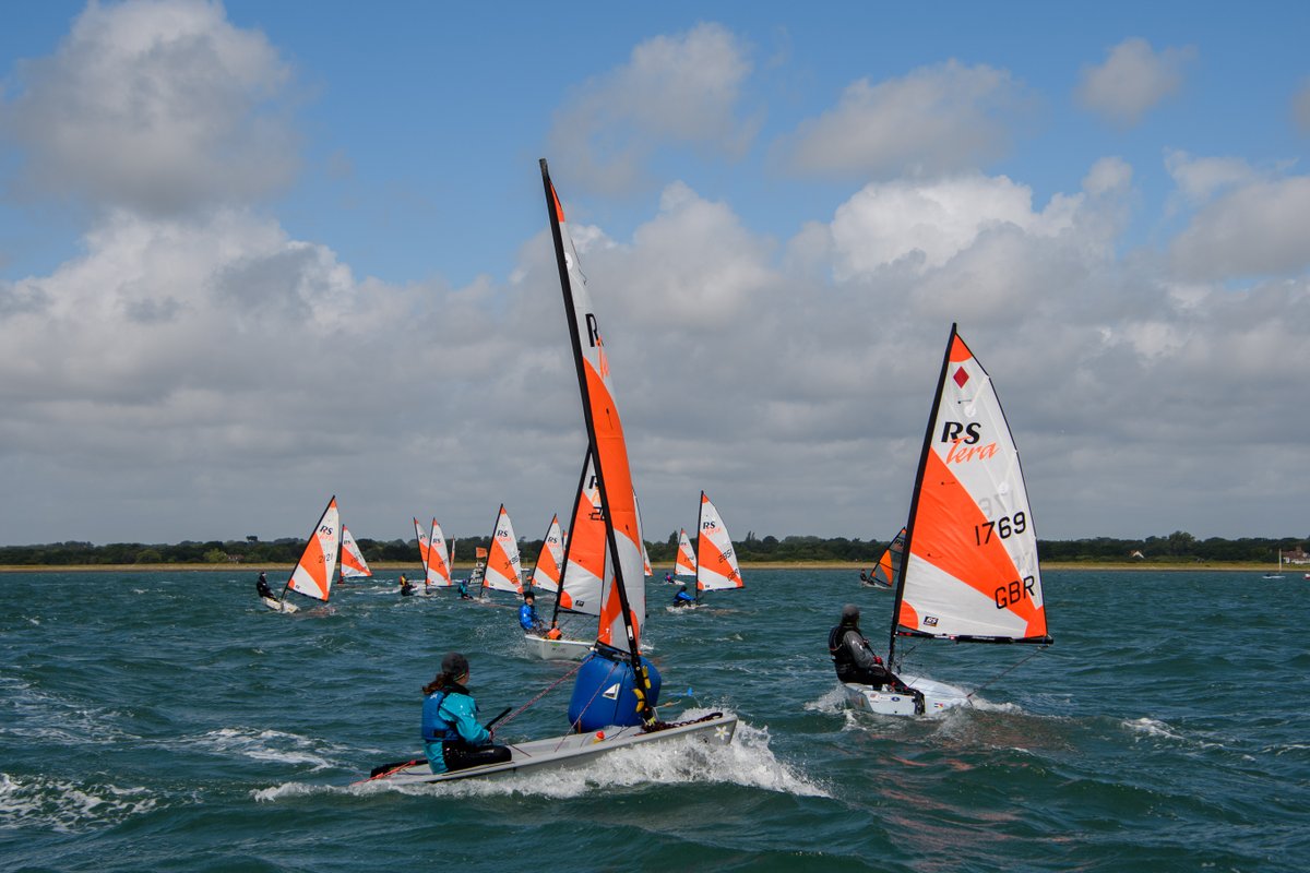 RLymYC's tweet image. The Club is delighted to welcome back the @RSTeraSailingUK Class association for their one-day open today.  Good luck to the 45 sailors participating, especially those representing our Club. Here's hoping for some sun and fair winds! #rstera #teamlymo #lymington #dinghyracing