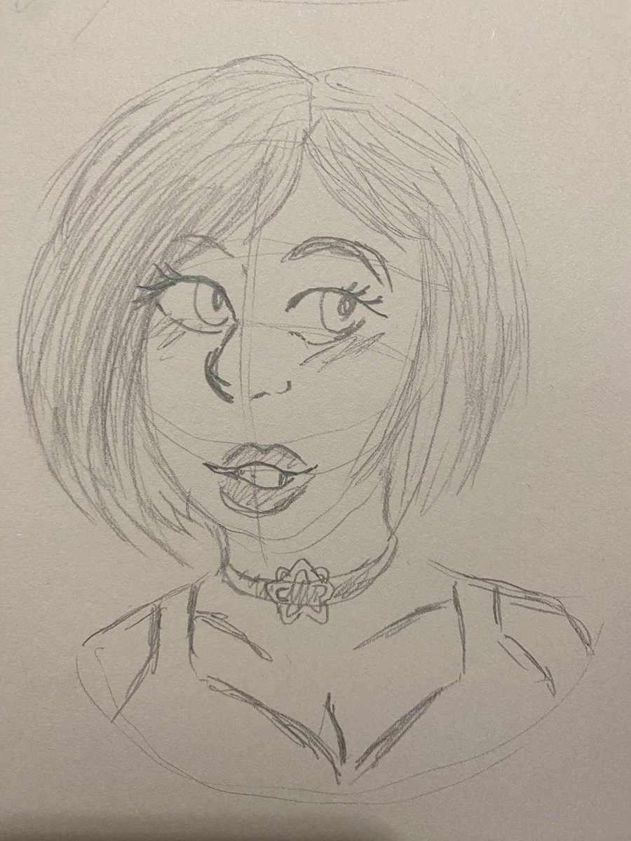 Lockpickins's tweet photo. [ OOC ; i listen to government hooker by lady Gaga ONCE ,, and it reminded me of Ada so here we go 

PS: sorry if it sucks this is my first time drawing her !!! https://t.co/5wTDQzAkeM