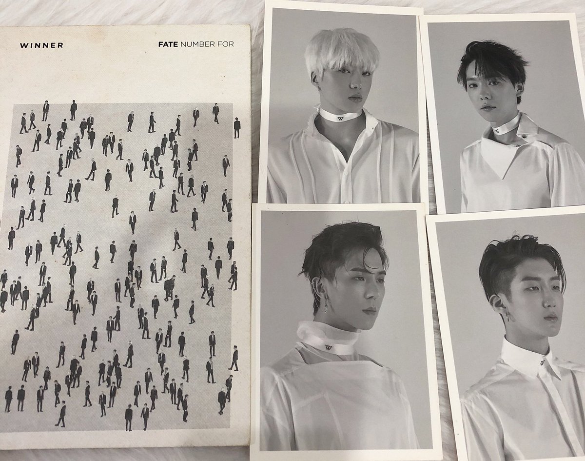 candyfrappe56's tweet image. WTS
WINNER Fate number for album with Full OT4 postcard 

Each set rm45 inc wm postage 

#pasarwinner @pasarWINNER