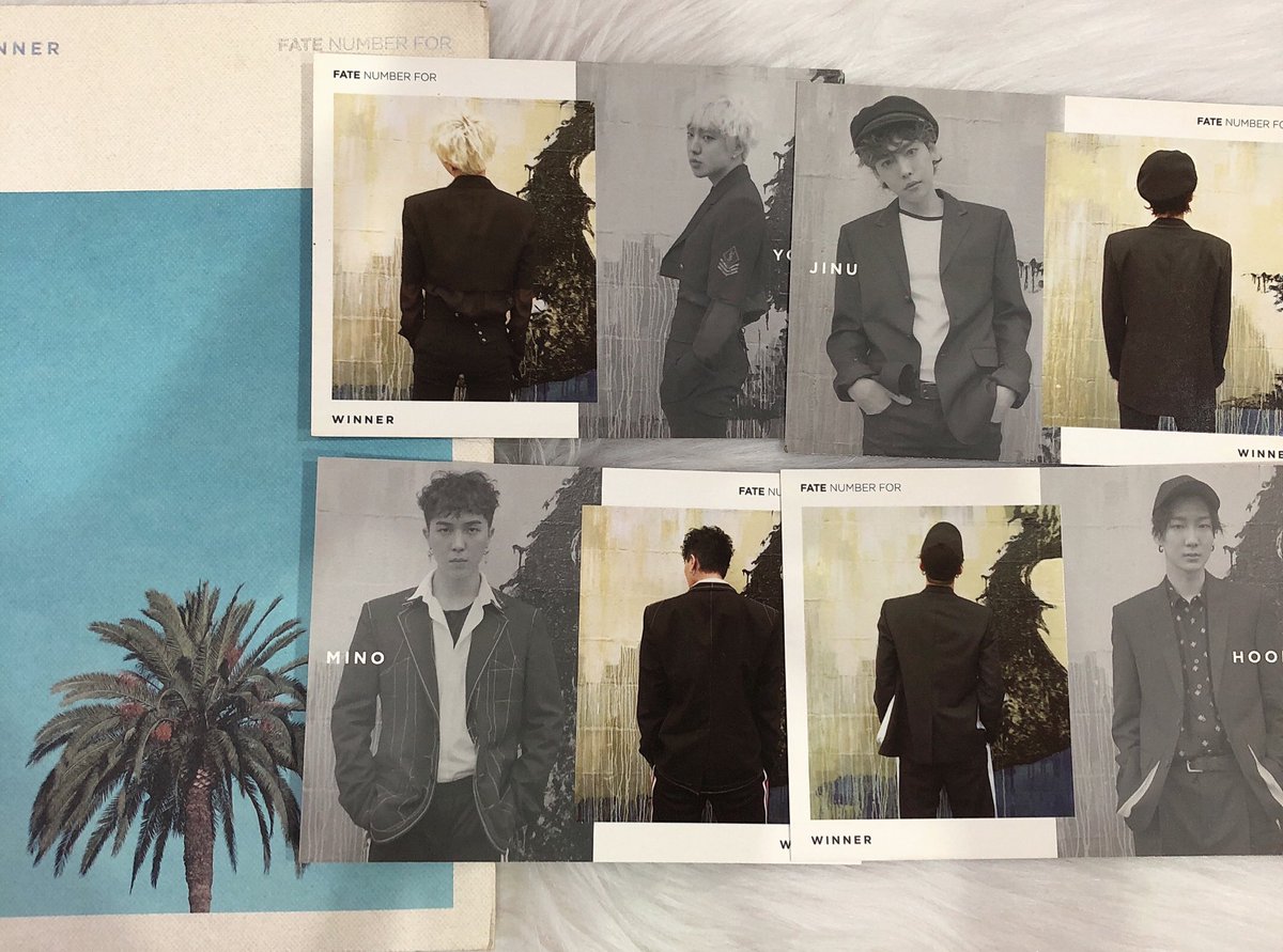 candyfrappe56's tweet image. WTS
WINNER Fate number for album with Full OT4 postcard 

Each set rm45 inc wm postage 

#pasarwinner @pasarWINNER