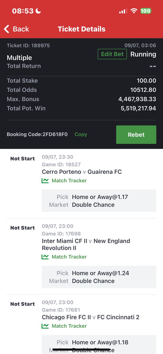 MR P π
π° (@promisepunta) on Twitter photo Grand audit Incoming π€² π°
Add faith to your 100 naira π
Booking Code: 2FD618F0 β
500 Odds edit π T.me/Oddshive
Goodluck Champs π₯
<a href="/Kingkuti_/">π Daddy Fernandes π π³π¬π²π½π¨π¦</a> <a href="/pbtips_/">PBTIPS β»οΈβ»οΈπ</a> <a href="/deenayaah/">winning mentality ποΈπ</a> Grand audit Incoming π€² π°
Add faith to your 100 naira π
Booking Code: 2FD618F0 β
500 Odds edit π T.me/Oddshive
Goodluck Champs π₯
<a href="/Kingkuti_/">π Daddy Fernandes π π³π¬π²π½π¨π¦</a> <a href="/pbtips_/">PBTIPS β»οΈβ»οΈπ</a> <a href="/deenayaah/">winning mentality ποΈπ</a>