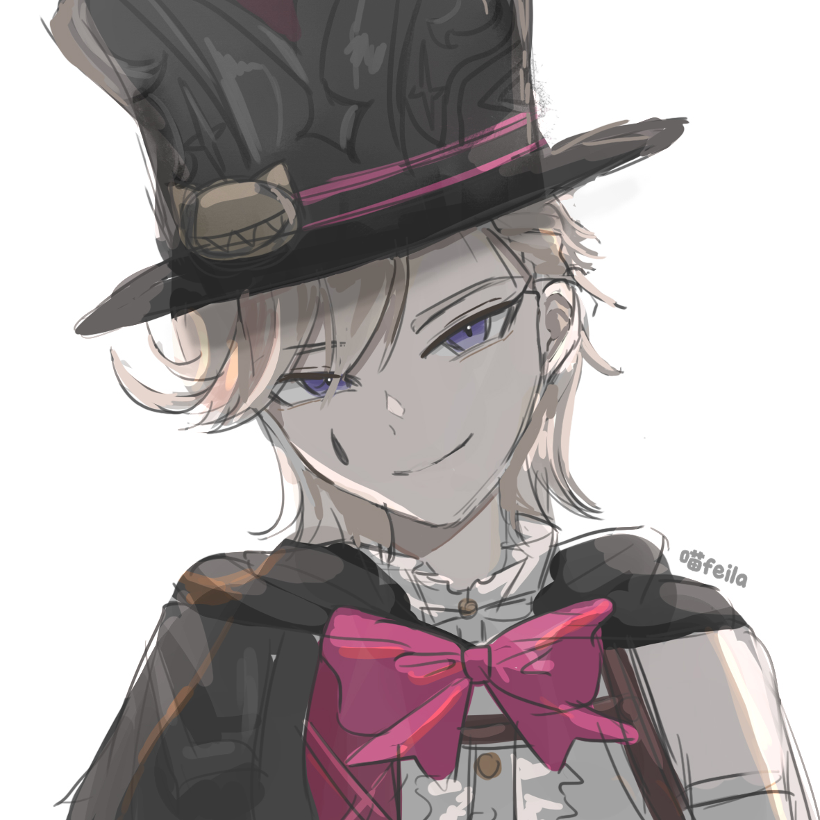 neko_army_'s tweet image. Lyney sketch :3
#lyney #GenshinImpact #Fontaine