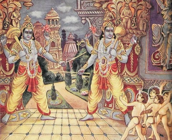 BesuraTaansane's tweet image. #SundayQuiz : Do you know the story behind this picture ? 

#ŚrīmadBhāgavatam 🙏❤️