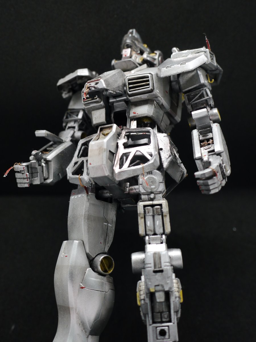 Anomodeller's tweet photo. #ジムの日　なので
アイコンにしてるやつ
＃ガンプラ #バンダイ #MG https://t.co/w54MPiRO12