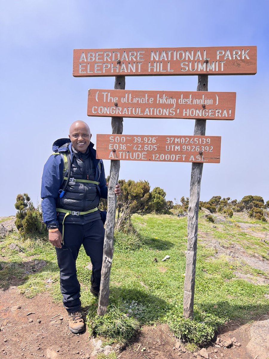 jmmuriithi's tweet photo. Gdmng &amp; a blessed Sunday. 2 months ago decided to start hiking, what a thrilling experience &amp; self challenge it’s been to me. Yesterday was elephant hill in Aberdare’s. Challenging &amp; nice with beautiful scenery https://t.co/sj35GKIKtv