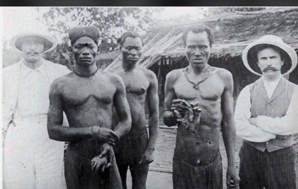 OgbeniDemola's tweet photo. King Leopold used to chop off the hands of Congolese people when they don’t meet up to the daily quota of rubber. Today, we have chocolate candies in form of hands mocking the Victims of Leopold’s brutality. https://t.co/CwZPhp4WPW