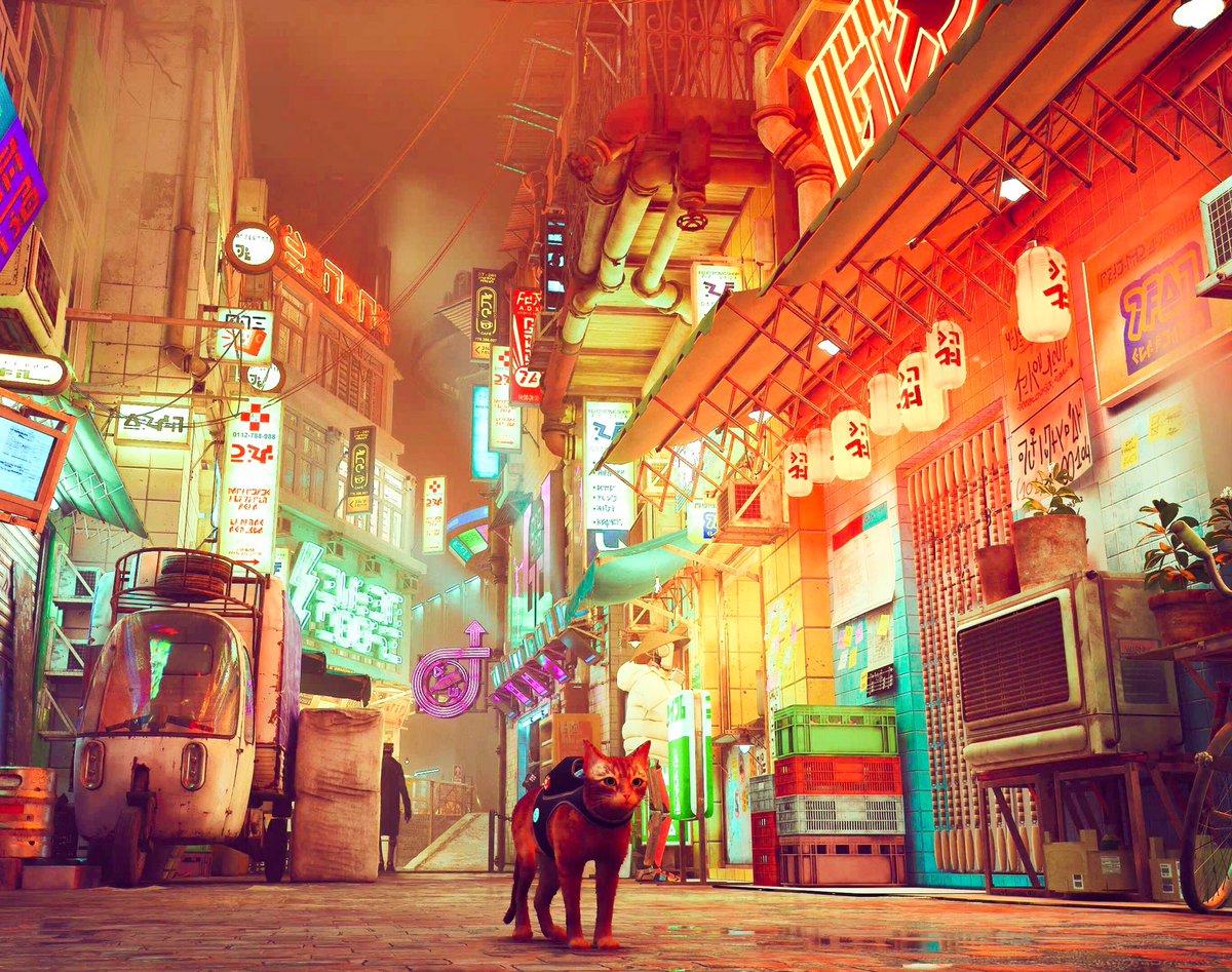 Shindeagan_ps's tweet photo. #Stray #bluetwelvestudio #straygame #straycat #straygameplay #catgame #TheCapturedCollective #VPGamers #WorldofVP #VPTweet #LandOfVP #midtown https://t.co/C1aERGSBWO