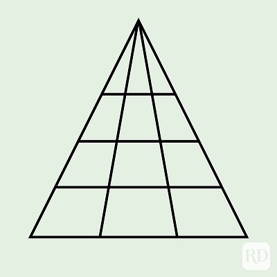 Resimde kaç tane üçgen var?