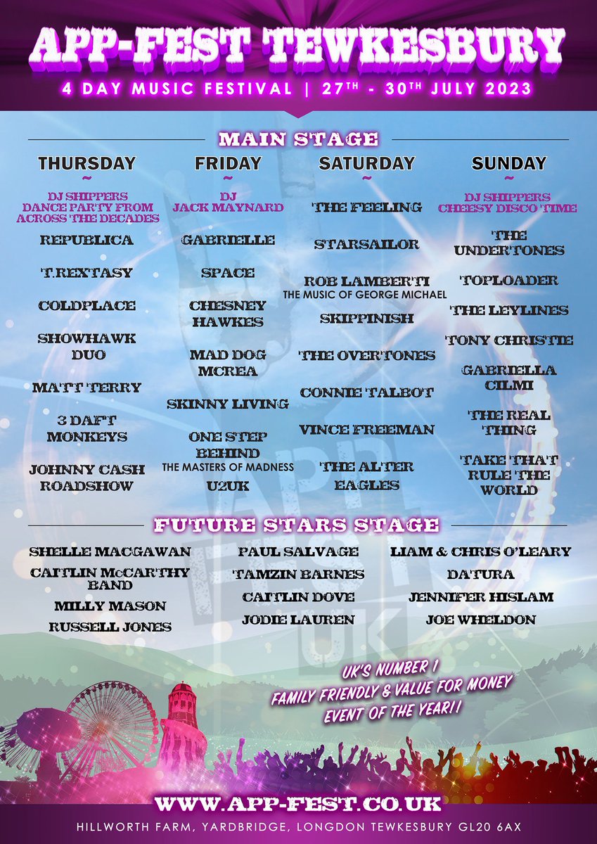martindkennedy's tweet photo. In excellent company at the end of the month; really looking forward to this festival 🤘🏻🎸

#appfest #festival #summer #guitarplayer https://t.co/M5GrdVXuwy