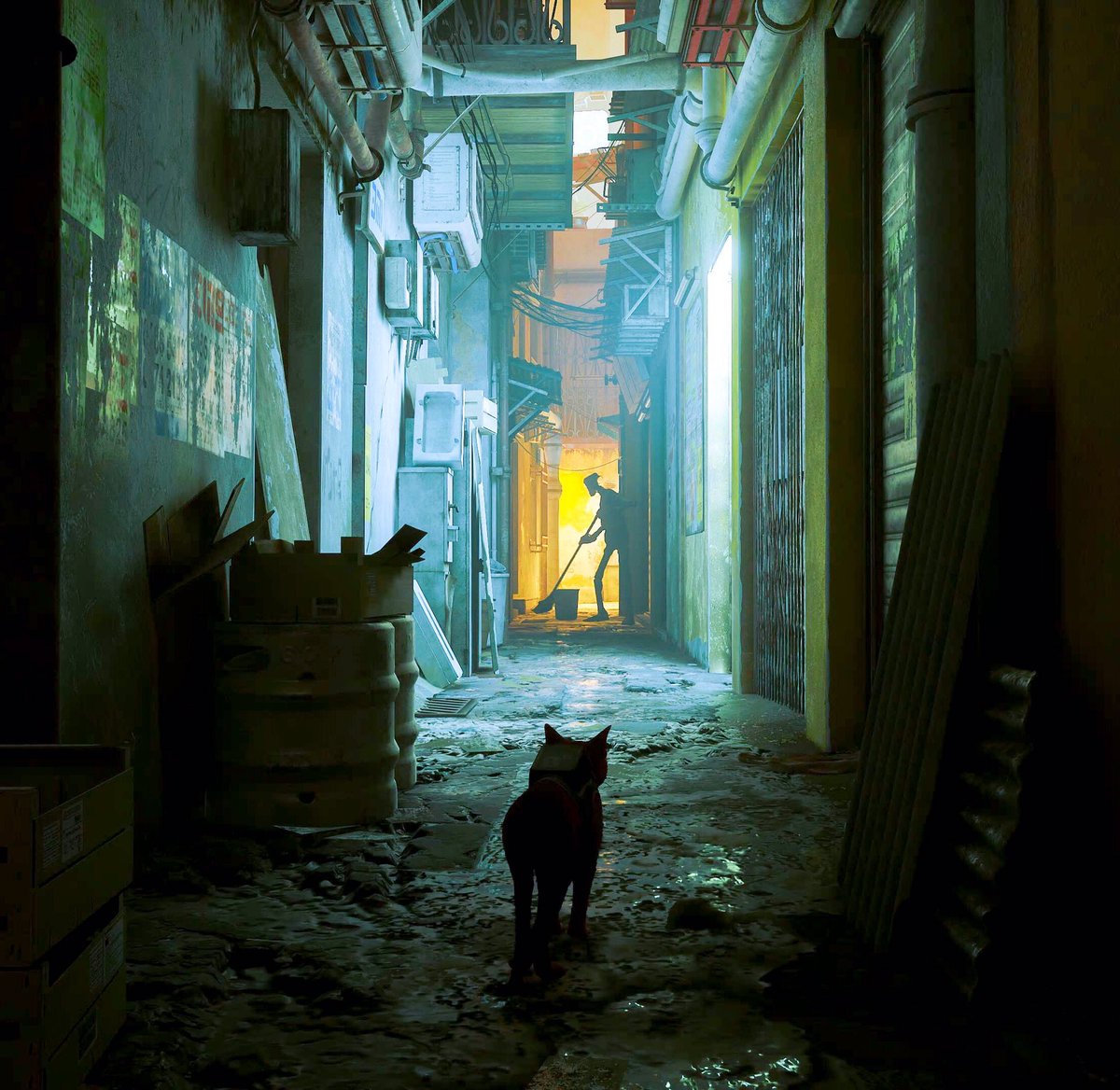 Shindeagan_ps's tweet photo. #Stray #bluetwelvestudio #straygame #straycat #theslums #straygameplay #catgame #TheCapturedCollective #VPGamers #WorldofVP #VPTweet #LandOfVP https://t.co/ssKUHuuyJ6