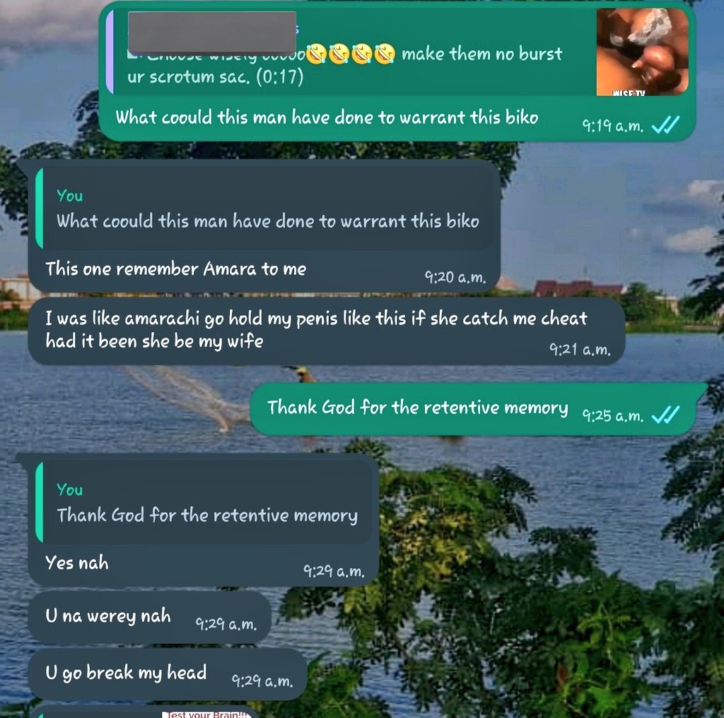 Aamzzy's tweet photo. Those whose names are Amarachi hate cheating🤣🤣🤣🤣 https://t.co/jj5XCJGHe4