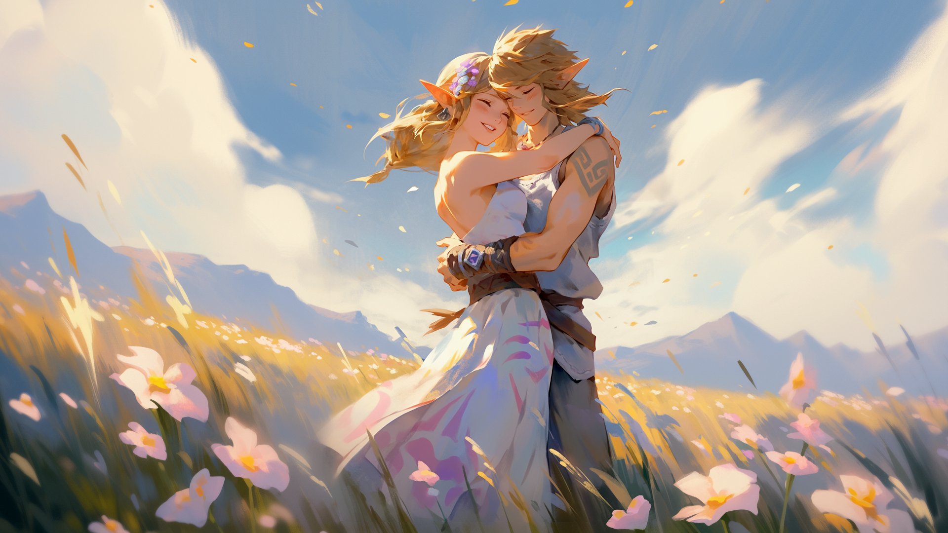 ArtStation - ZELDA TOTK Fanart - Link