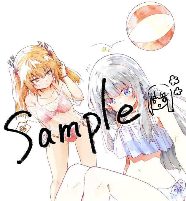 ゲーマーズさんの夏の本まつり2023に描き下ろしミニ色紙で声カノも参加してます!よろしくお願いします  