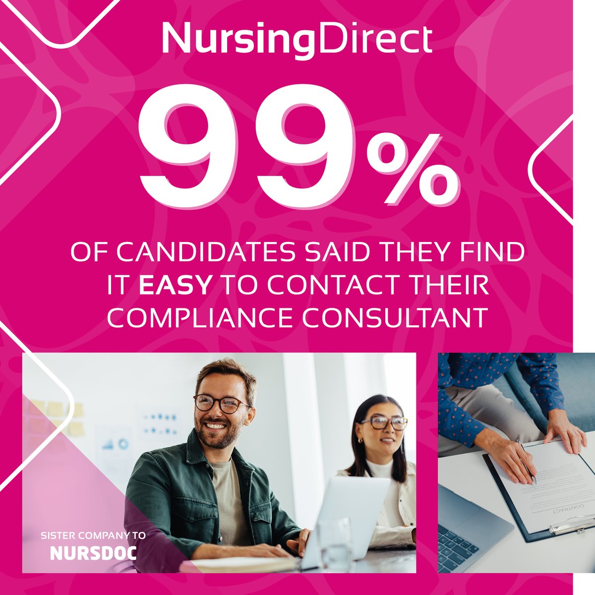 NursingDirectUK's tweet photo. Your feedback is important to us! 👁‍🗨

#NursingDirect #CandidateExperience #Compliance #Feedback https://t.co/2F3e3gfPtE