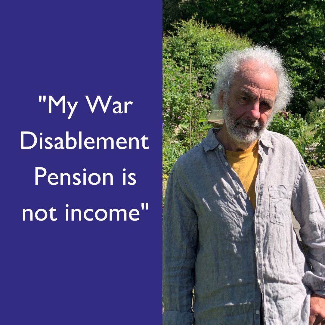 PoppyLegion's tweet photo. Army veteran Graham has received a War Disablement Pension since 2008.
But in March 2022 he was shocked when his local authority informed him they classified this pension as an income, and he would have to pay full council tax at nearly £1,500 per year. 1/2 https://t.co/ybTWCGEvvB