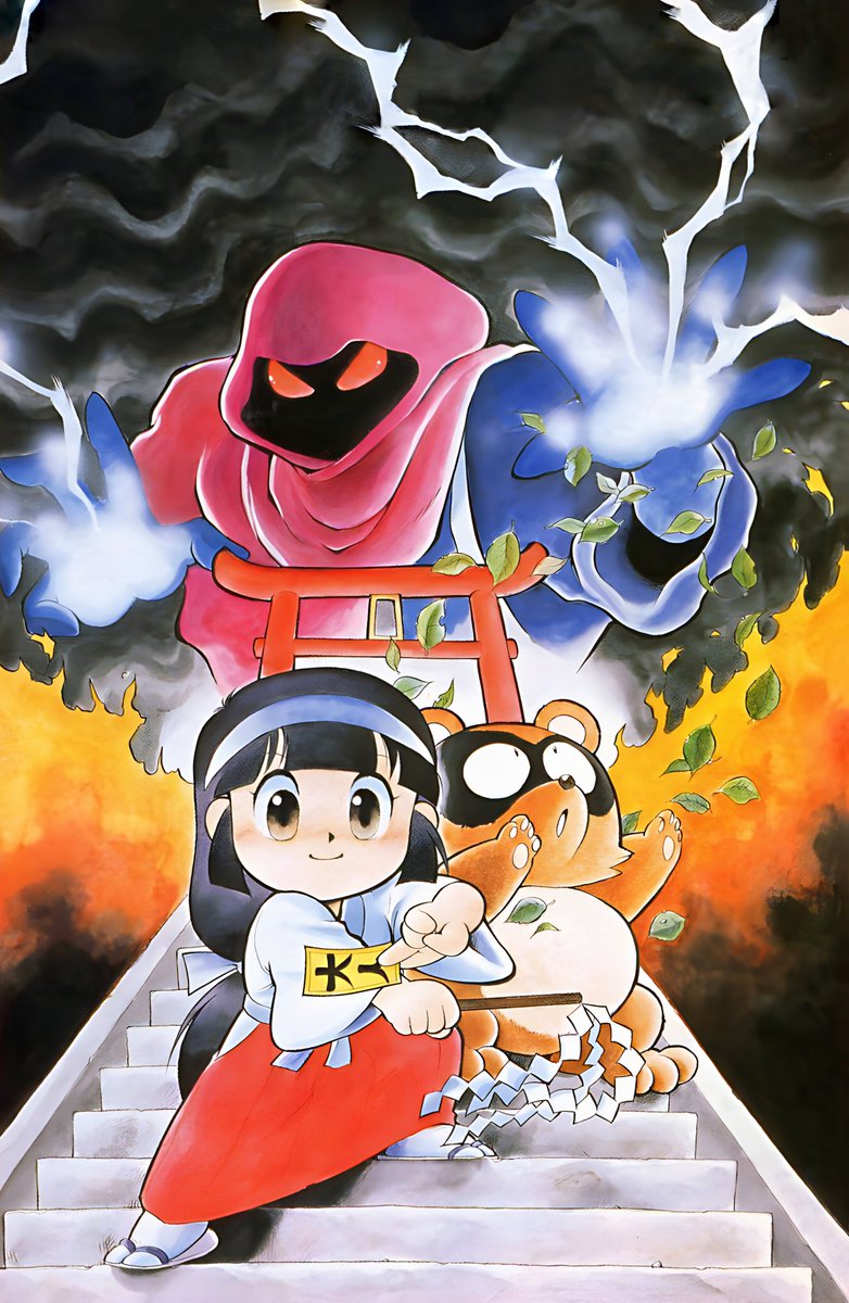 East Vs West! The artwork of #PockyAndRocky aka #KiKiKaiKai by