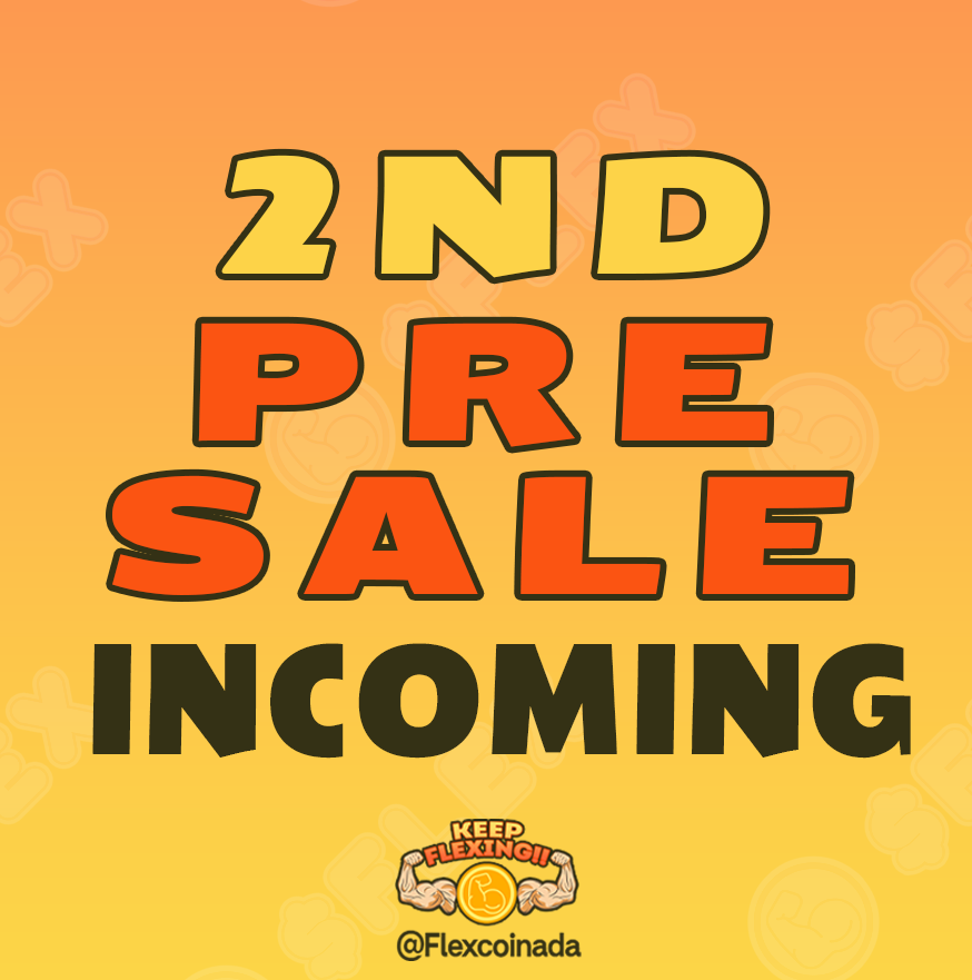 Flexcoinada's tweet photo. We're not finished yet! 💪 $Flex second pre-sale in one week!! 👀🔥

Stay tuned for more updates in the coming days as we release the exact details of the second pre-sale, including the timeline, token distribution, and participation guidelines.

#KeepFlexing
#Cardano 
#ADA https://t.co/L2QkUkpVYa
