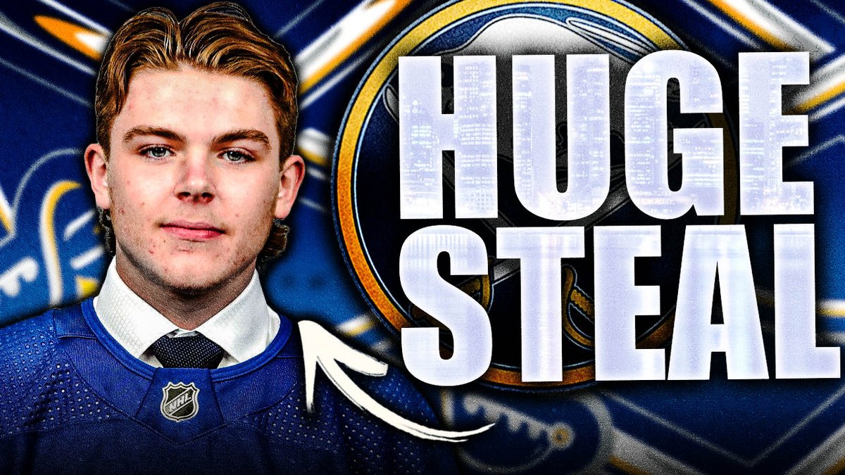 We had to make a video about it eventually: let's talk about the steal of the #2023NHLDraft, #LetsGoBuffalo' 13th overall pick Zach Benson.

youtu.be/N2VZzBeV9R0