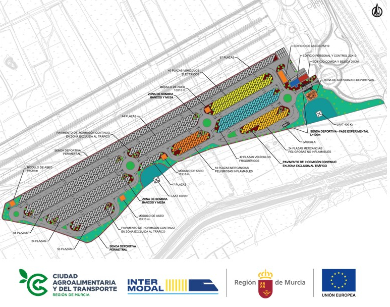 Obtenemos casi 5 millones de fondos europeos para el #EstacionamientoSeguro de camiones de la Ciudad Agroalimentaria y del Transporte

<a href="/JRDiezdeR/">JR Díez de Revenga</a> destacó que esta área mejorará las condiciones de trabajo de los conductores y la seguridad de las mercancías

acortar.link/ewNjld