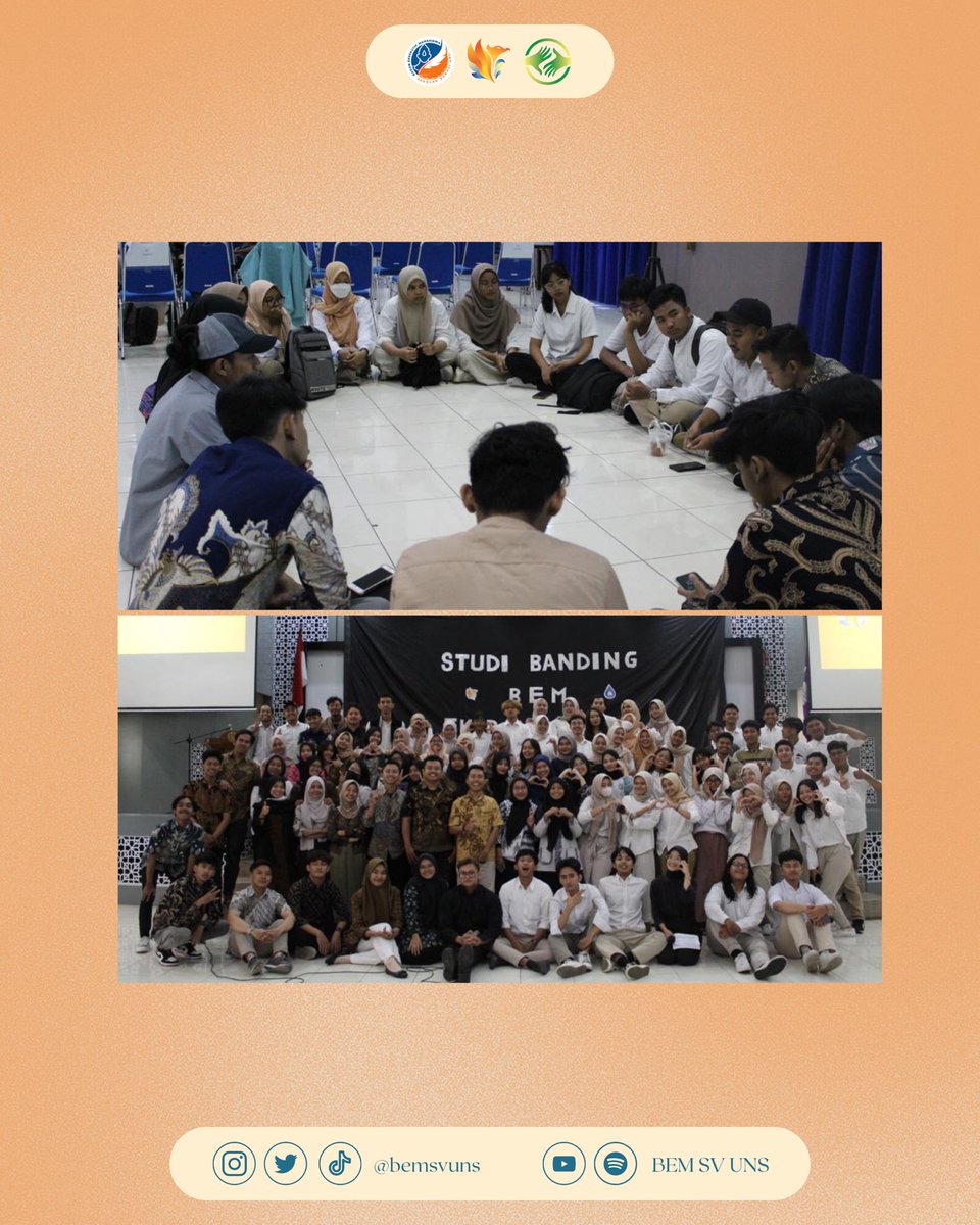 [PRESS RELEASE STUDY BANDING BEM SV UNS X BEM FKIP UNS]

Hallo Vocazens 🙌🏻

Pada Selasa 27 Juni 2023, BEM SV UNS Telah melaksanakan Compass SV (Comparative Study) : Kunjungan BEM SV UNS X BEM FKIP UNS. Yang berlokasi di Aula Gedung F FKIP UNS

instagram.com/p/CueJQEWv-g6/…