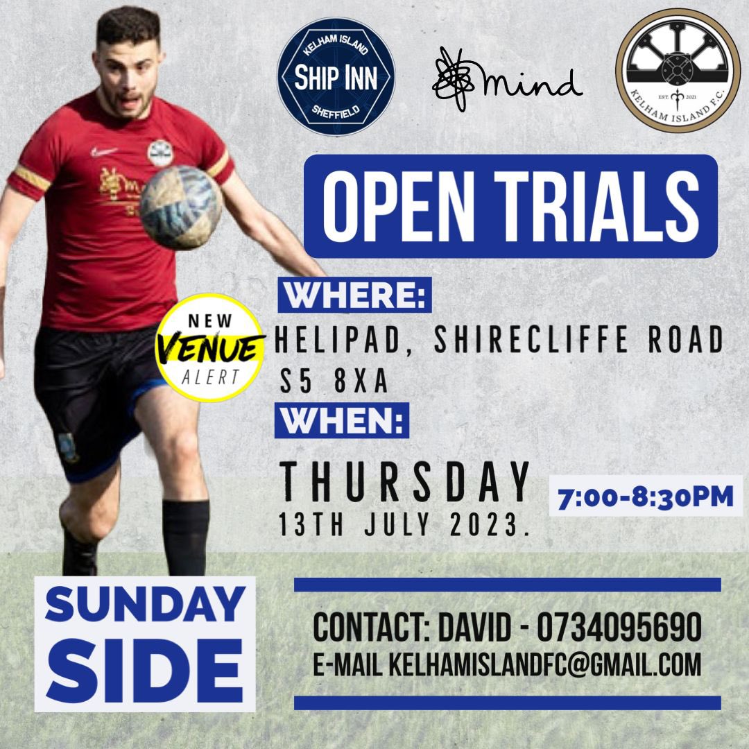 ⚽️ Kelham Island FC Sunday ⚽️ tweet media