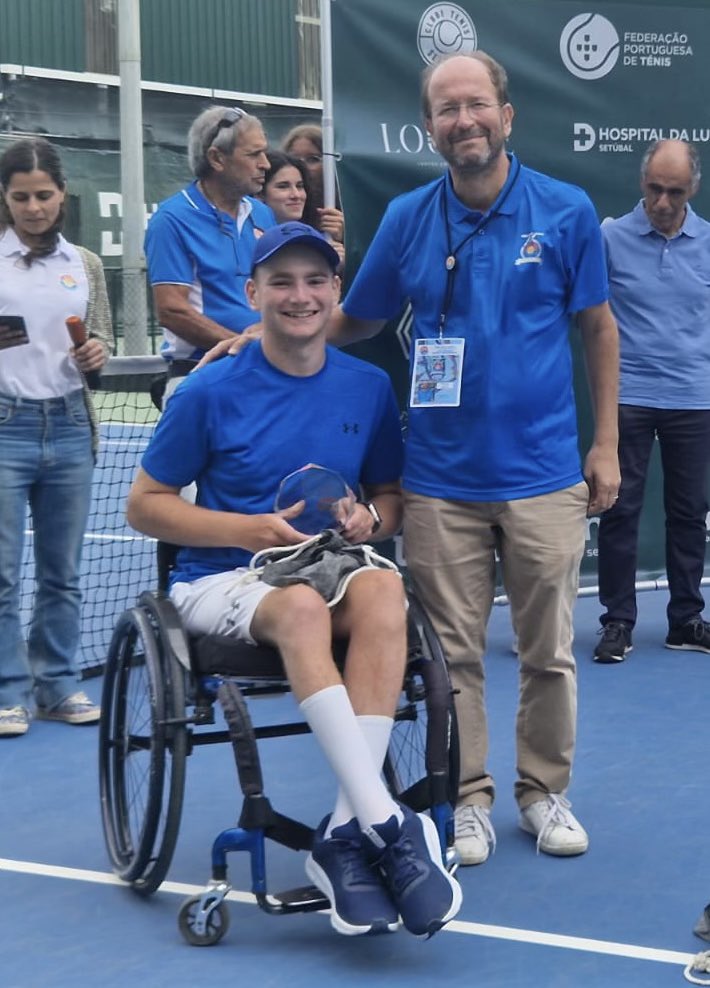 _andrewpenney's tweet photo. Not to be in the Singles & Doubles finals at the Open Baia de Setubal 🇵🇹
Singles: 1-6 0-6
Doubles: 7-6(5) 0-6 4-10 w/ @LazaridisGiorgo 🇬🇷
We go again today (Sun)💪
@TeamSportsAid @DavidLloydUK @varietygb @danmaskelltrust @energiseme_ #htas @toyota_europe #wheelchairtennis https://t.co/UjHl7Eai9a