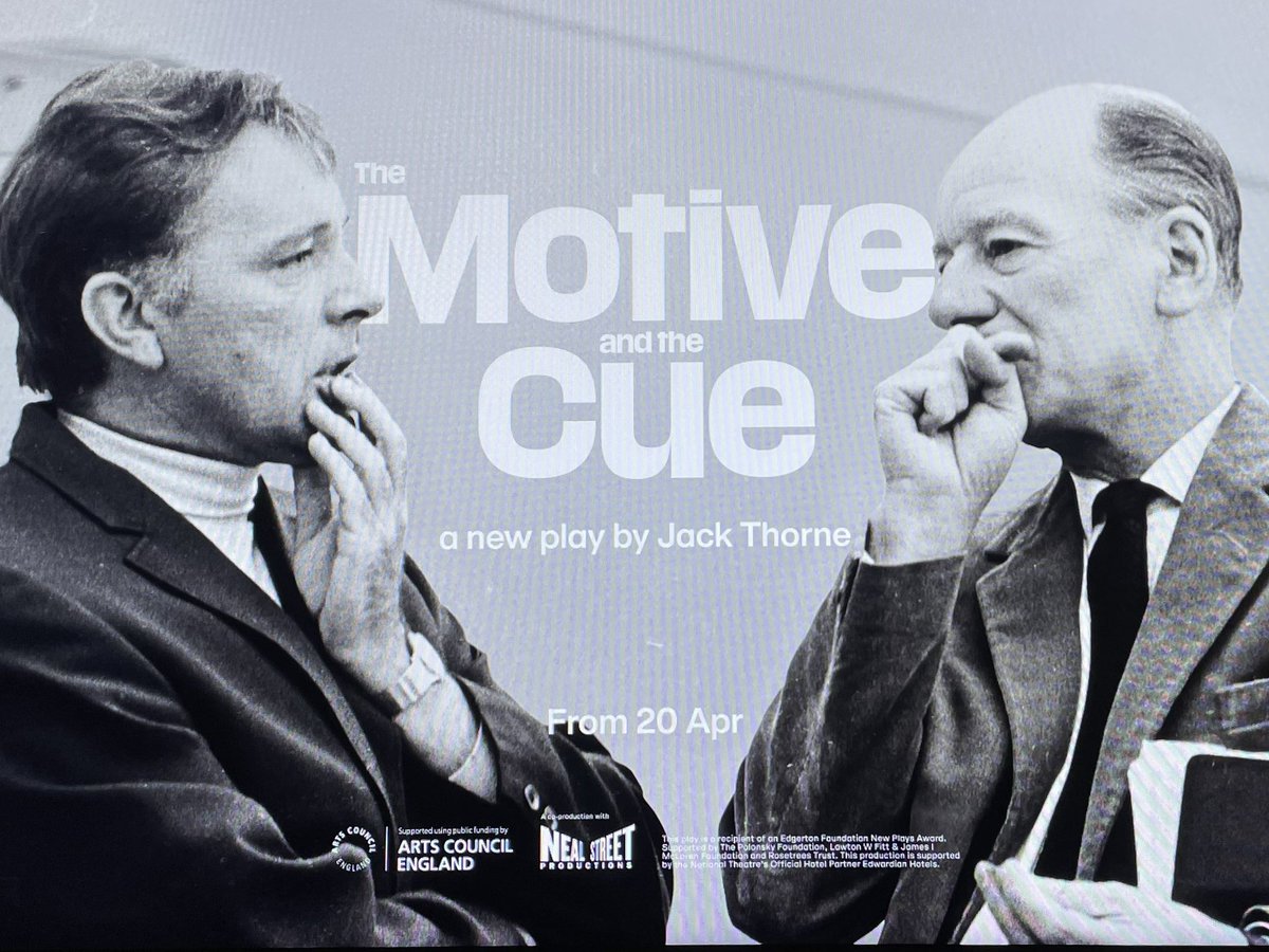 A great evening yesterday in London at <a href="/NationalTheatre/">National Theatre</a> watching <a href="/MotiveandTheCue/">The Motive And The Cue</a> #weekend #london #culture #hamlet @ffothergill70 you’d love it!