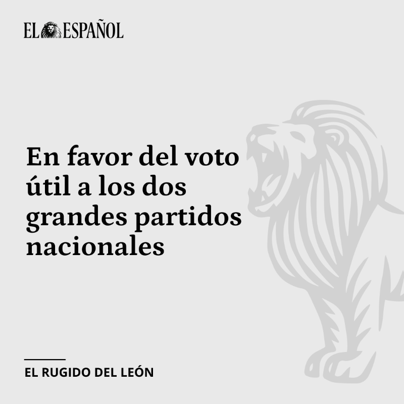 elespanolcom's tweet photo. Es imperativo tomar en consideración los efectos de nuestro sistema electoral en el reparto de escaños a la hora de acudir a las urnas, y actuar en consecuencia

#ElRugidoDelLeón |