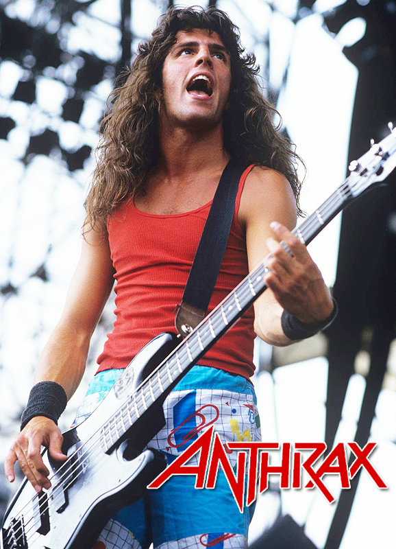 Happy Birthday Frank Bello!!
(July 9, 1965)
Bassist for Anthrax (\84-present), Helmet 